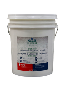 40Lb pail PureMG ice melting pellets